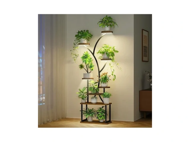 Mistyjungle Plant Stand Indoor With Grow Lights 8… Coupon