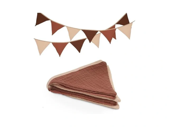 Gcqq Pennant Banner Flags 6 2ft Coffee Nursery… Coupon