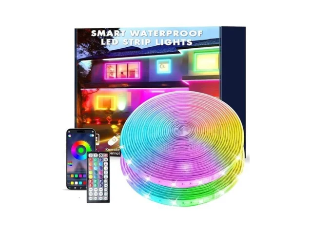Aiicrgb 80ft Outdoor Rgb Led Strip Lights Ip68… Coupon