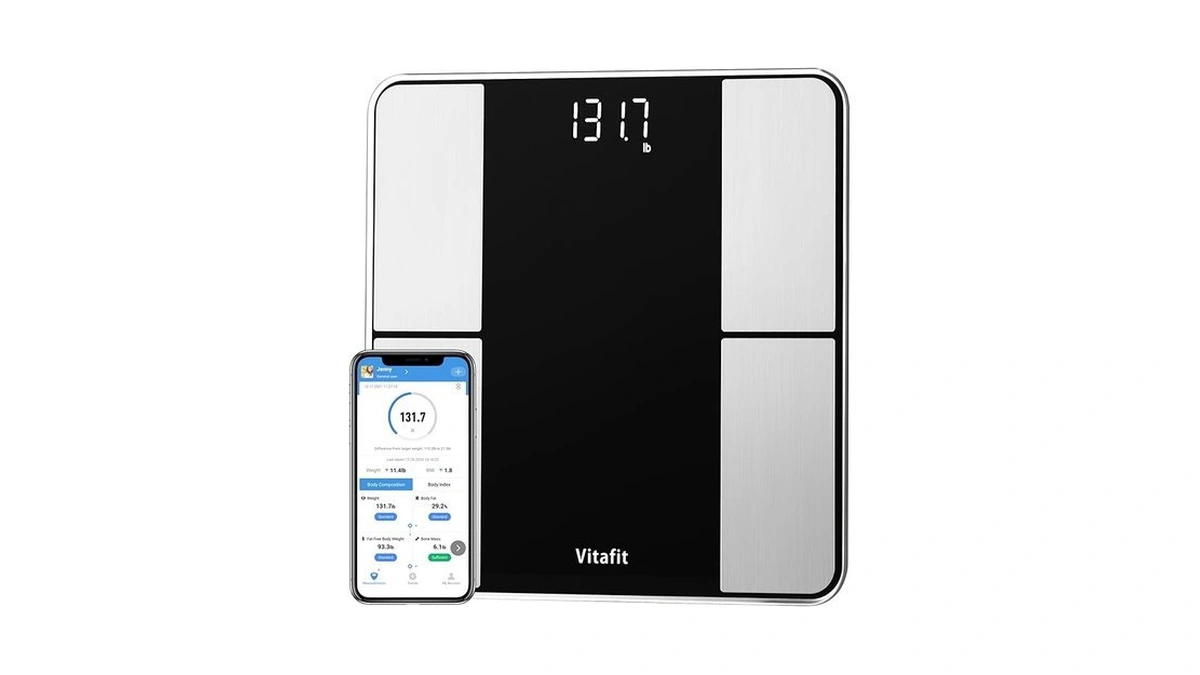 Amazon coupon: Vitafit Smart Body Fat Weight Scale For