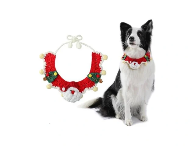 Dog Bandanas Christmas Scarf For Dogs Outfits Boy… Coupon