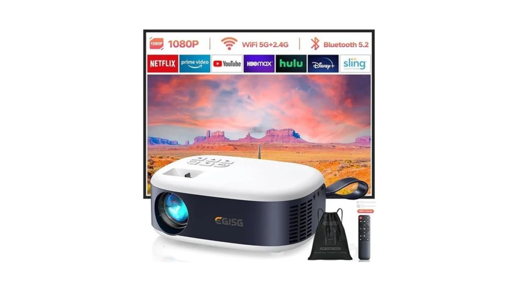 Amazon coupon: Projector With Wifi And Bluetooth Full H