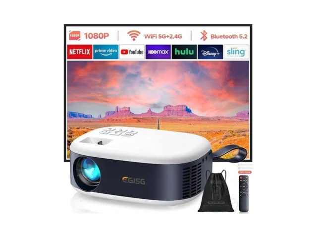 Projector With Wifi And Bluetooth Full Hd 1080p… Coupon
