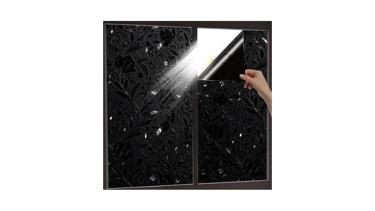 Amazon code: Blackout Window Film Heat Blocking Windo