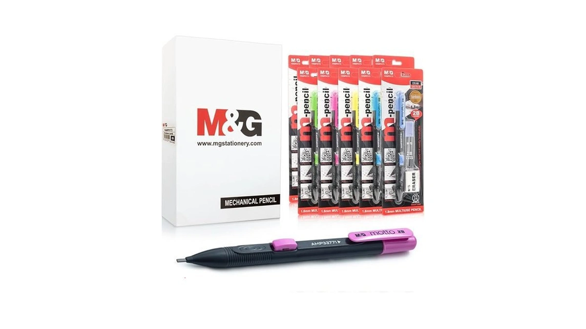 Amazon code: M G 1 8mm Art Mechanical Pencil Set 10 P