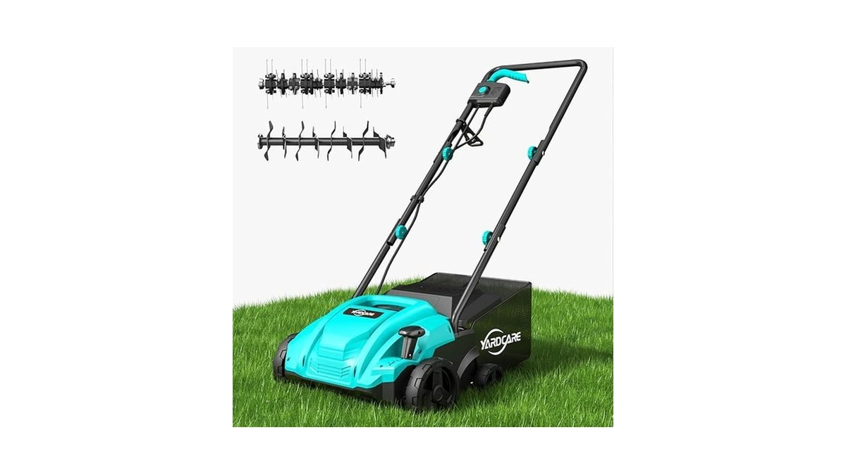 Amazon code: Yardcare 2-in-1 Electric Dethatcher Scar