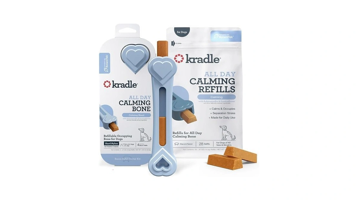 Amazon coupon: Kradle All Day Calming Dog Bone Refillab