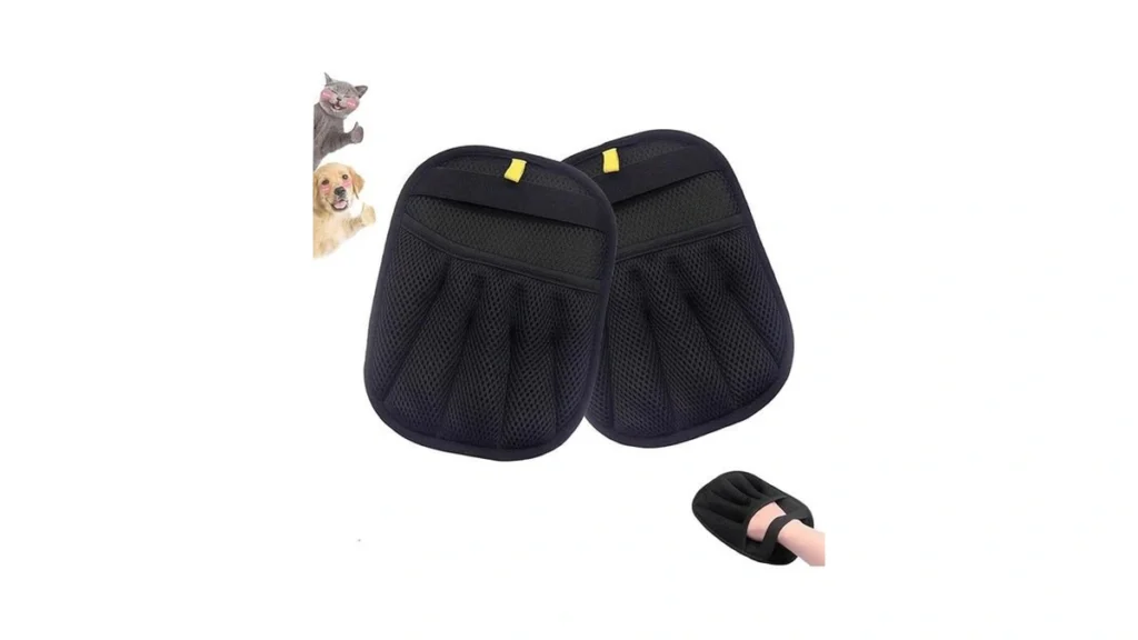 Amazon code: Pet Hair Removal Glove For Cats Dogs 2pc