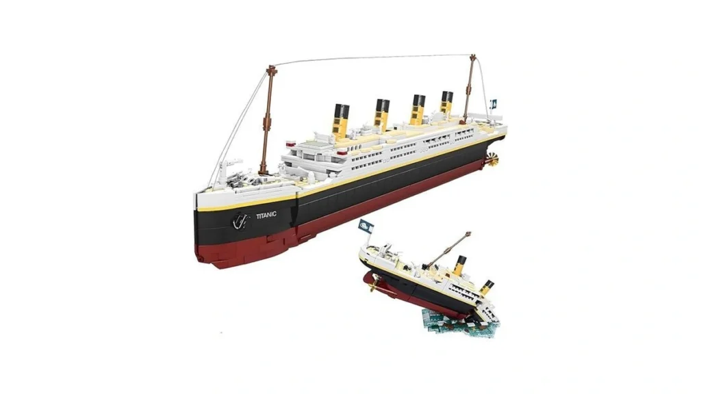 Amazon code: Ndzui Titanic Building Blocks Set Toy Sh