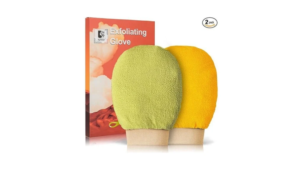 Amazon code: 2 Piece Exfoliating Glove Body Scrubber
