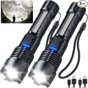 Reg Rechargeable Led Flashlight Pack …