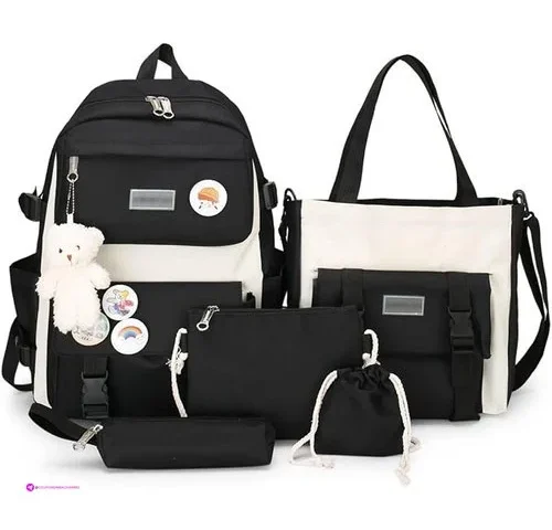 Reg 5pcs Aesthetic Backpack Set Code