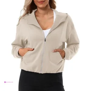 Reg Turnhier Womens Zip Hoodies Long