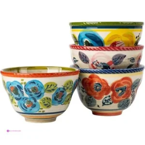 Onecci Porcelain Dessert Bowls Clip C…