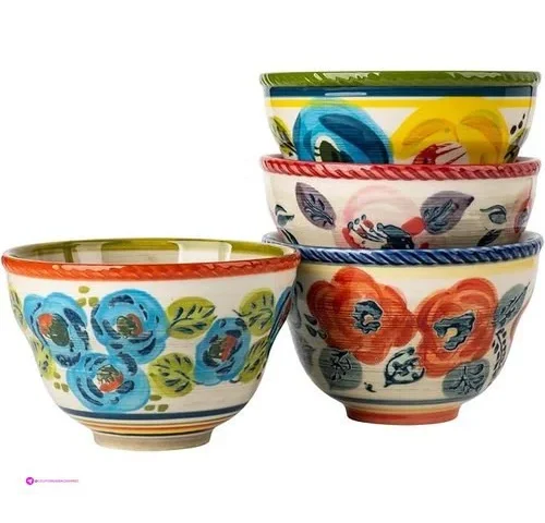 Onecci Porcelain Dessert Bowls Clip C…