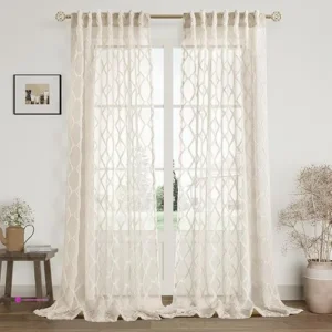 Now Beige Sheer Curtains Clip Coupon