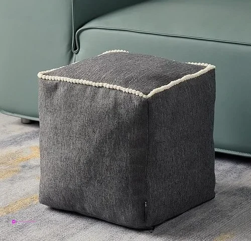 Ottoman Pouf Covers Code X93jissd