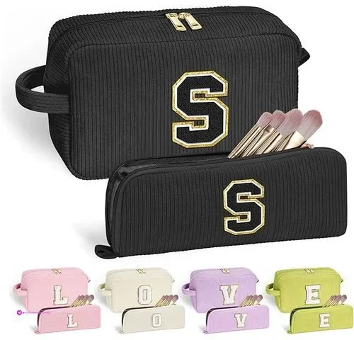 Initial Makeup Bags 2pc Code Mlu2njkf