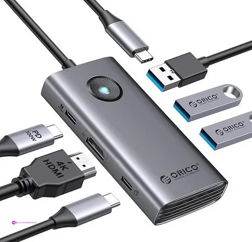 Reg Orico 6-in-1 Usb Hub With