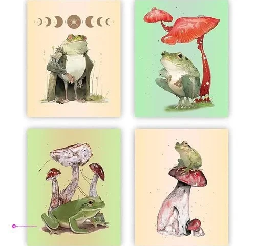 Niiorty Frog Wall Art Clip Coupon