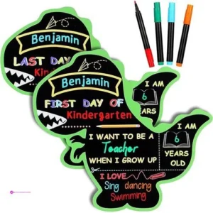Coziyee School Chalkboard Signs Promo…