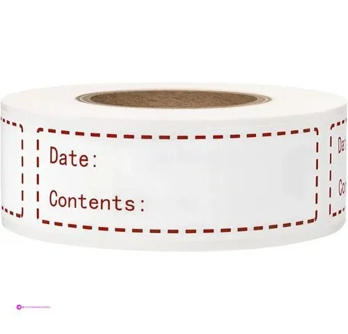 Freezer Labels Code Duonle32