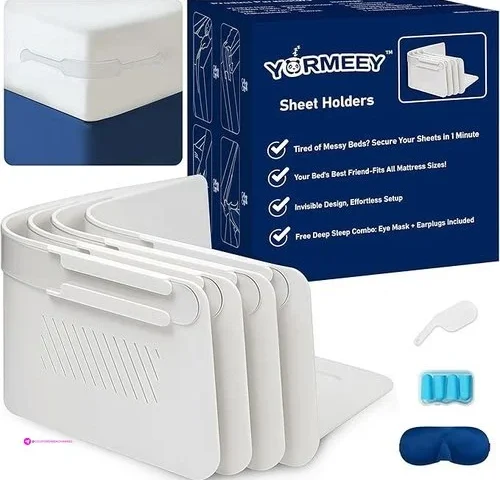 Yormeey Sheet Holders Clip Coupon