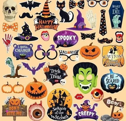 Halloween Photo Booth Props Code Wk5g…