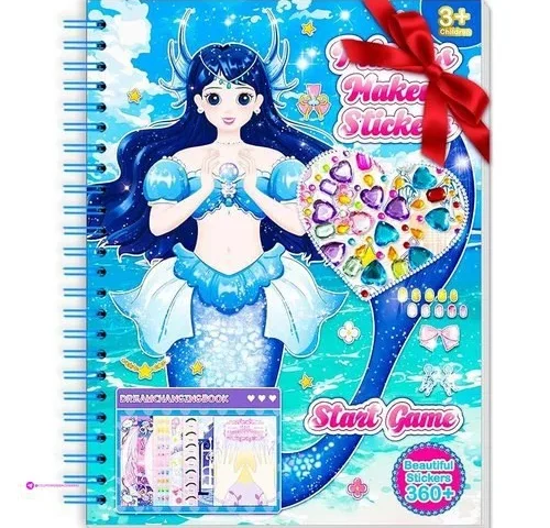 Pigipigi Mermaid Sticker Books Promo …