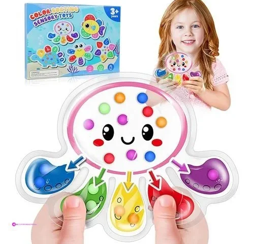 Octopus Color Sorting Toys Promo Code