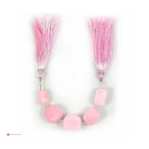 Now Pink Opal Loose Beads Clip