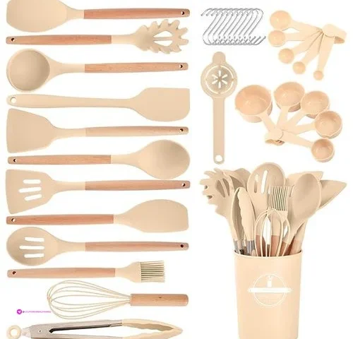 Reg Kitchen Utensils Set Pcs Non-stic…