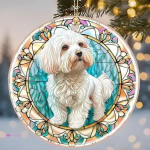 Bichon Frise Ornaments Clip Coupon
