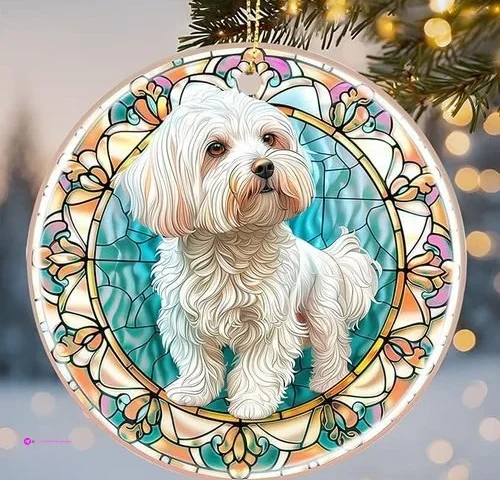 Bichon Frise Ornaments Clip Coupon