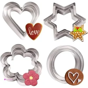 Stainless Steel Cookie Cutters Code 5…