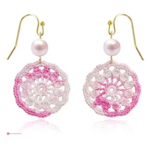Crochet Dangle Earrings Code Uvpk46wx
