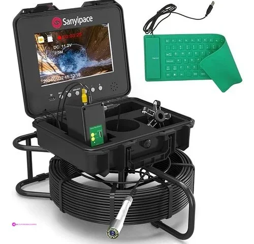400 Sanyipace Sewer Cameras Clip Coup…