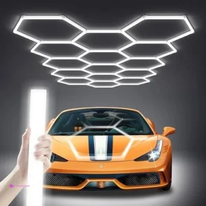 Hexagon Garage Light Fixtures Clip Co…
