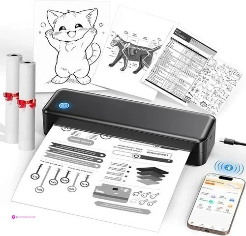 Portable Printer Wireless For Travel …