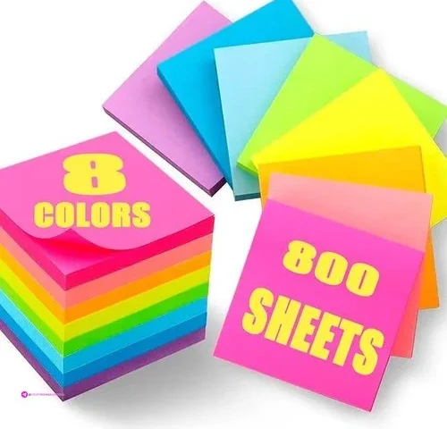 For 800 Pack Sticky Notes Use