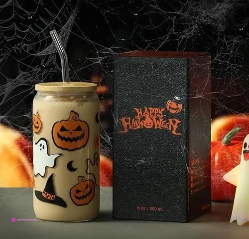 Halloween Glass Tumblers Code Arlxuju…