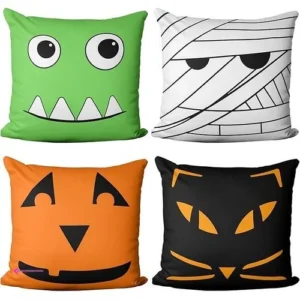 Ghsjyo Halloween Pillow Covers Code Y…