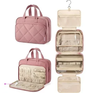 Bagsmart Hanging Toiletry Bags Clip C…