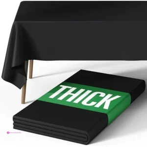 Pureegg Black Tablecloths Use Code Cb…