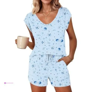 Reg Ekouaer Womens Pajama Sets Piece