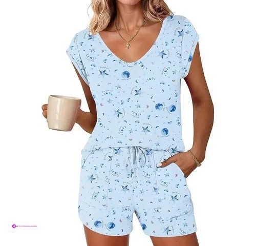 Reg Ekouaer Womens Pajama Sets Piece