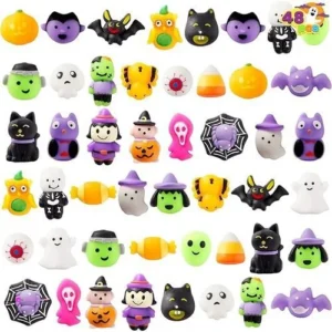24pcs Halloween Mochi Squishy Toys Co…