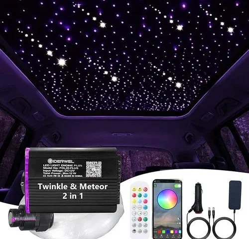 Meteor Twinkle Fiber Optic Light App