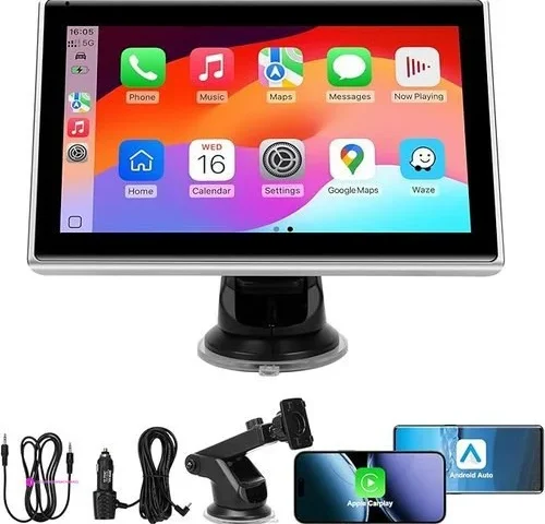 Portable Wireless Carplay Screen Code…