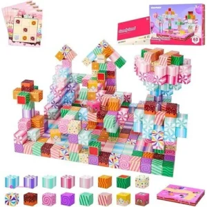Magnetic Blocks Candy Land Edition Co…